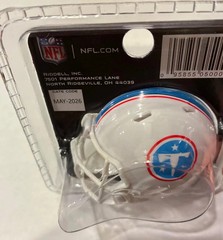 TENNESSEE TITANS 2026 WHITE SPEED NEW CLAMSHELL POCKET PRO HELMET RIDDELL