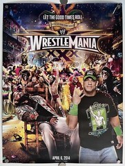WWE WRESTLEMANIA 30 XXX Official 18×24 Poster wwf JOHN CENA BRAY WYATT