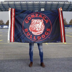 Gonzaga Bulldogs Vintage Retro Throwback Large Outdoor Flag