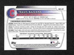 2025 Bowman Draft – Travis Bazzana Chrome #BDC-49 Guardians