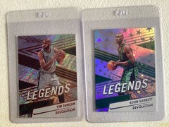 Tim Duncan, Kevin Garnett 2024-2025 Revolution Panini Power forward Duo