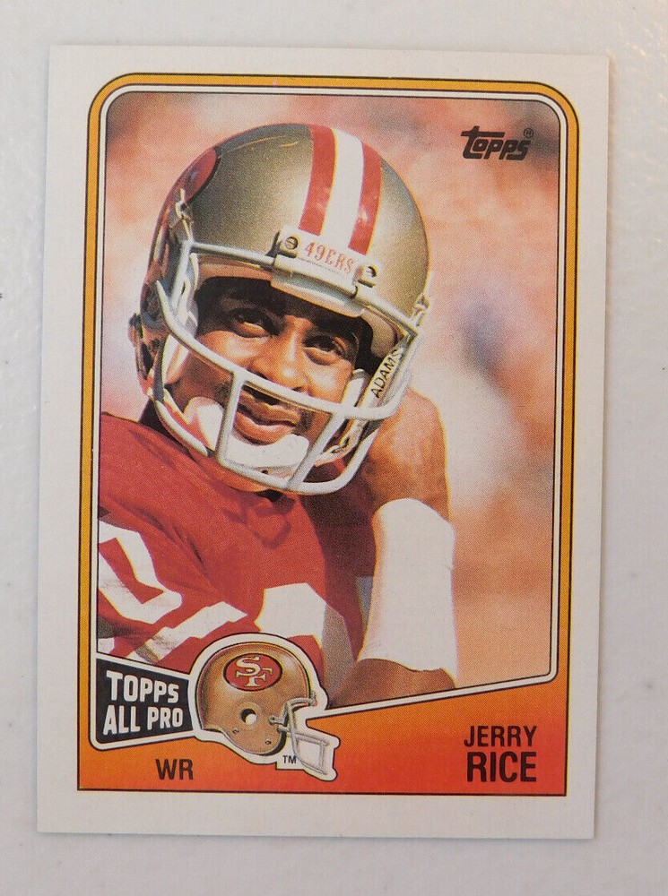 JERRY RICE HOF YOU PICK YOUR CARD, ASSORTED YEARS & COMPANIES (item#G61)