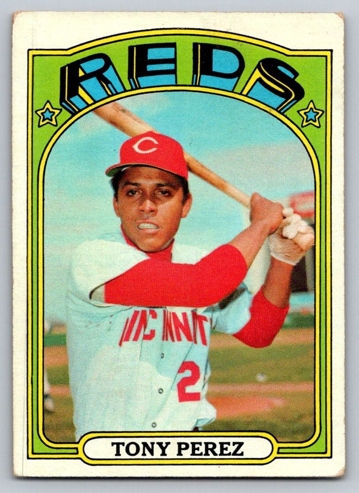 1972 Topps Tony Perez #80 – Cincinnati Reds