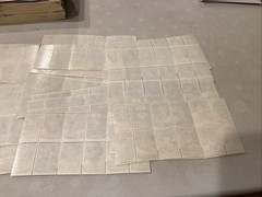 1974 Topps BB Stamp Panel Complete “ Mint” Set (288)-Stamps W/Free Shipping