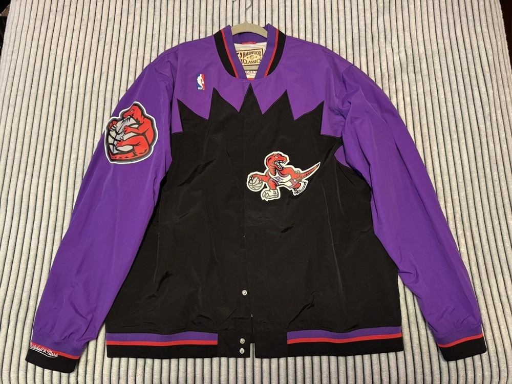 Mitchell & Ness Toronto Raptors NBA Hardwood Classics Jacket Men’s 56 (3XL)