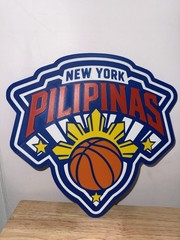 New York Pilipinas Knicks NY Filipino 3D Sign Logo Basketball Gift Asian