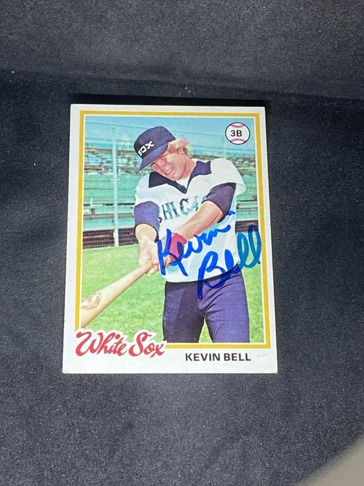 Kevin Bell 1978 Topps #463 Chicago White Sox Auto Autographed Signed MLB Card