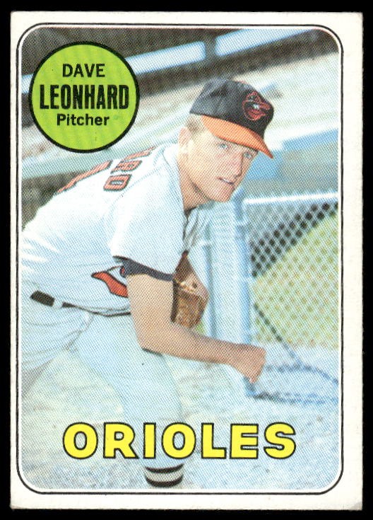1969 Topps #228 Dave Leonhard