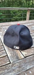 Atlanta Braves MLB Hat Cap New Era 59Fifty Size 7 Red and Navy