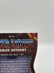 2026 Bowman – Roman Anthony #PC-14 Power Chords Mini-Diamond Refractor /150 (RC)