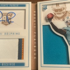 2015 Panini Playbook Rookie Auto Patch Book Devante Parker 32/99. Rookie RC.