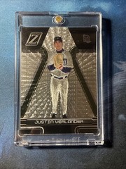 2005 Donruss Zenith Justin Verlander Silver Artist Proof Rookie Tigers #213 SSP!