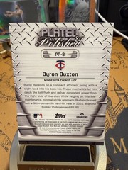2026 Topps Pristine Byron Buxton Plated & Polished Refractor PP-8 Twins