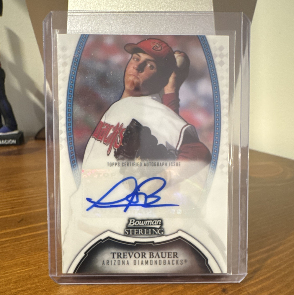 Topps 2011 Bowman Sterling Trevor Bauer Arizona Diamondbacks #BSP-TB Auto