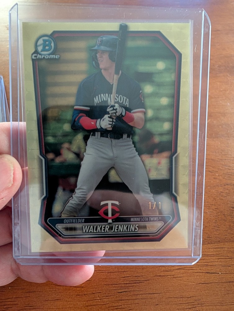 2026 Bowman Walker Jenkins 1/1 Superfractor Minnesota Twins