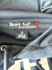 Sport Tek by Port Authority Navy Detroit Tigers Baseball Hooded Sweatshirt Sz XL
