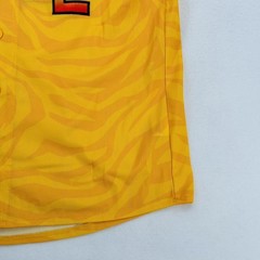Hanshin Tigers Jersey Mens Large Yellow Japan NPB Baseball Osaka Hojoh 2 Mizuno