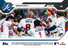 2026 Topps Now 20 Dominic Smith Atlanta Braves 1st Walk-Off Grand Slam HR PR 813