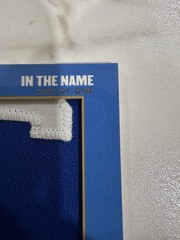 2013 Topps In The Name RA Dickey 1/1 Letter Patch Relic #ITN-RD NY Mets CY Young