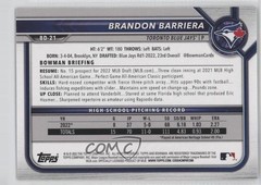 2022 Bowman Draft Gold 50/50 Brandon Barriera #BD-21 1u6