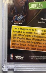 2002-03 Topps – Michael Jordan Coast to Coast #CC8 Washington Wizards/ Bulls HOF