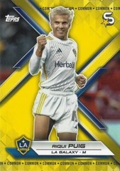 2024 Topps Major League Soccer Super Stars Yellow Variation Commons (1 – 10) MLS