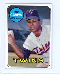 1969 Topps #510 Rod Carew Excellent (DT)
