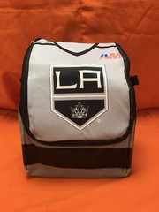 Mascot Bailey #72 LA Kings Jersey Insulated Zipped Lunch Bag Color: Gray New!