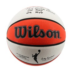 Diana Taurasi Phoenix Mercury Autographed Inscribed WNBA Auth Series Basketball