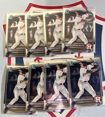 2025 Bowman Draft Chrome BDC-2 Xavier Neyens 1st Lot of 8 Astros