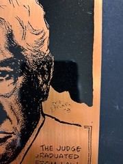 Kenesaw Mountain Landis – Copper Plate For Bob Parker Art Series 1978
