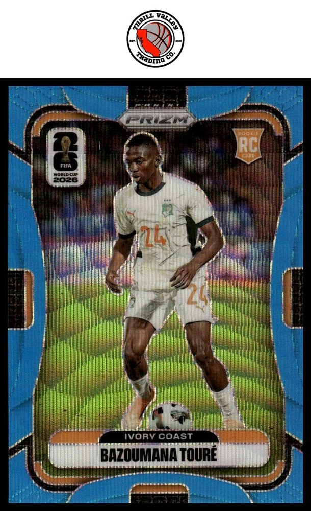 2026 Prizm World Cup #252 RC /225 Bazoumana Toure 3 1 K GET EVERY 4TH FREE