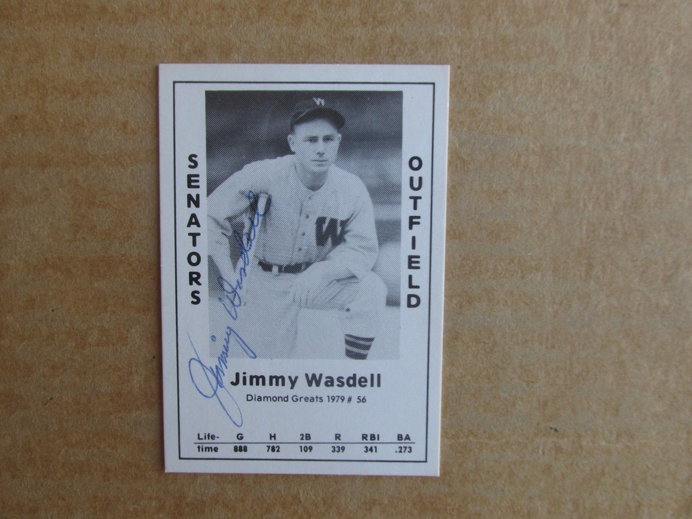 1979 TCMA DIAMOND GREATS BASEBALL SIGNED AUTOGRAPH CARD SINGLE COMPLETE YOUR SET