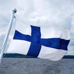XIFAN Premium Finland Flag 3×5 ft Outdoor, 36 inches by 60 inches,
