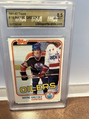 1981-82 Topps – #16 Wayne Gretzky Graded 8.5 By USA Sportscards.com