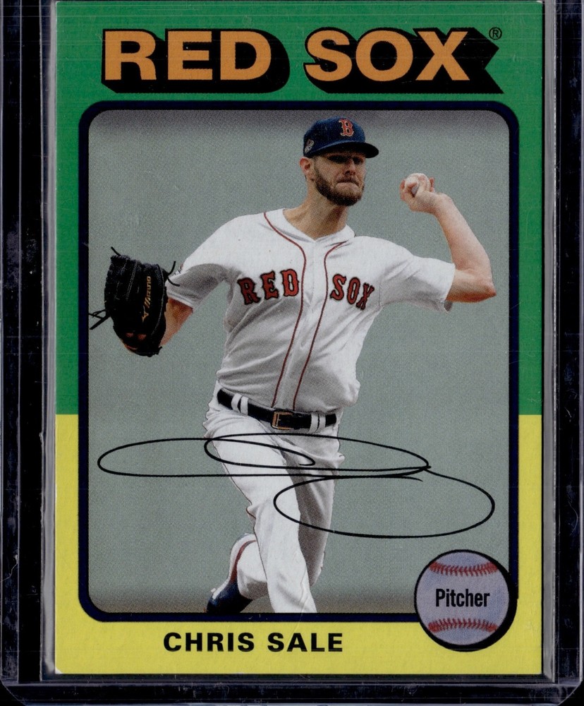 2019 Topps Archives Chris Sale Purple 056/175