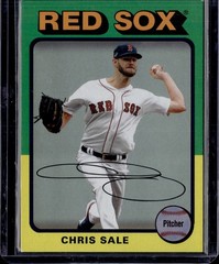 2019 Topps Archives Chris Sale Purple 056/175