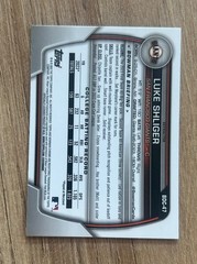 2023 Bowman Draft Chrome Luke Shliger 1st Prospect #BDC-47 Refractor (RC)