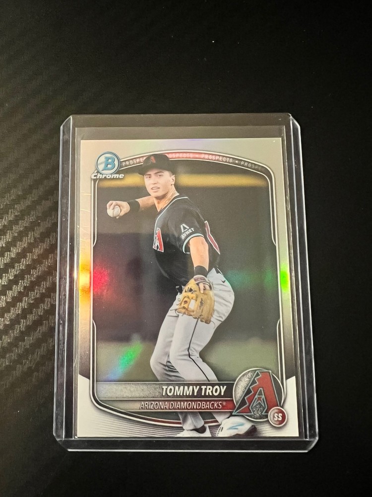 2025 Bowman Draft #BDC-36 Tommy Troy Chrome Refractor