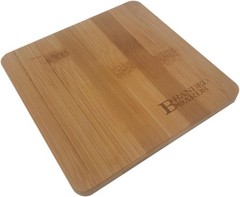 Small Mini All Natural Bamboo Cutting Board, Great for Apartments RV&rsquo;s 1 Pack