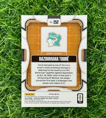 2026 Panini Prizm FIFA World Cup #252 Bazoumana Toure Silver Ivory Coast RC