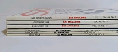 Ski Magazine 1984 Lot (6) XIV Olympic Specials Poster 85 Buyers Guide Mahre