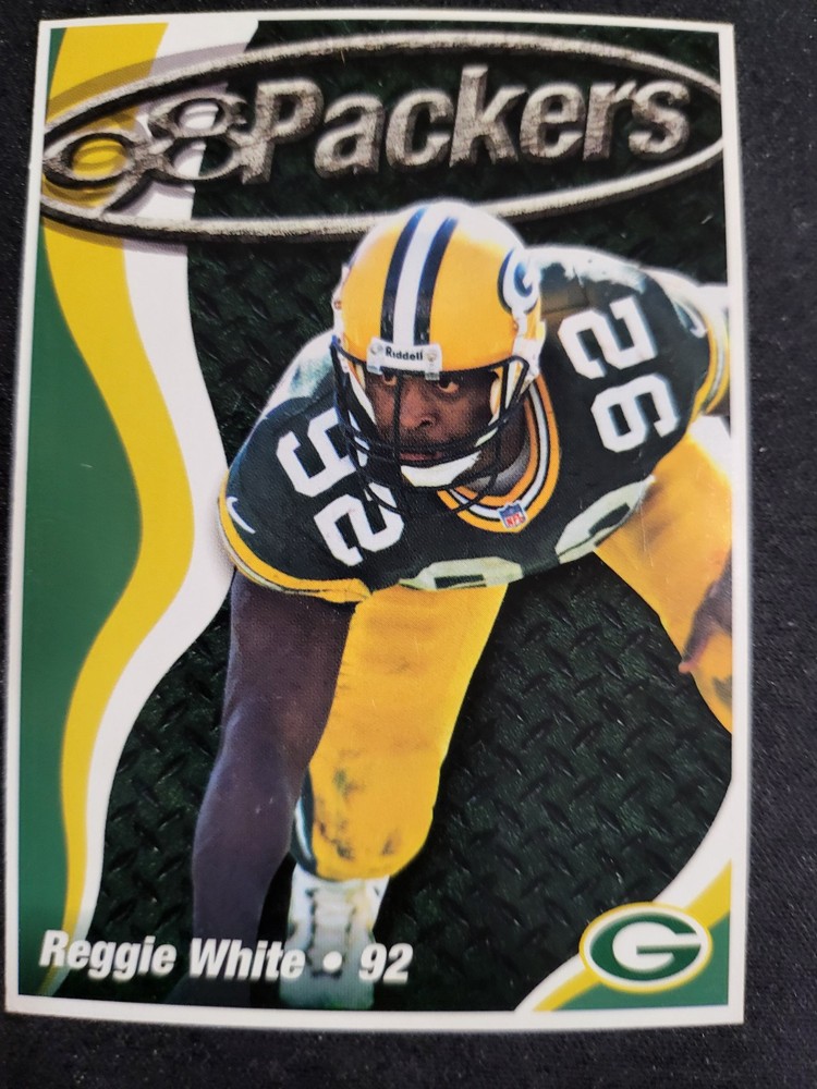 1998 Police Safety Reggie White NEUMEIER card #17 OF 20 Packers