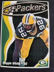 1998 Police Safety Reggie White NEUMEIER card #17 OF 20 Packers