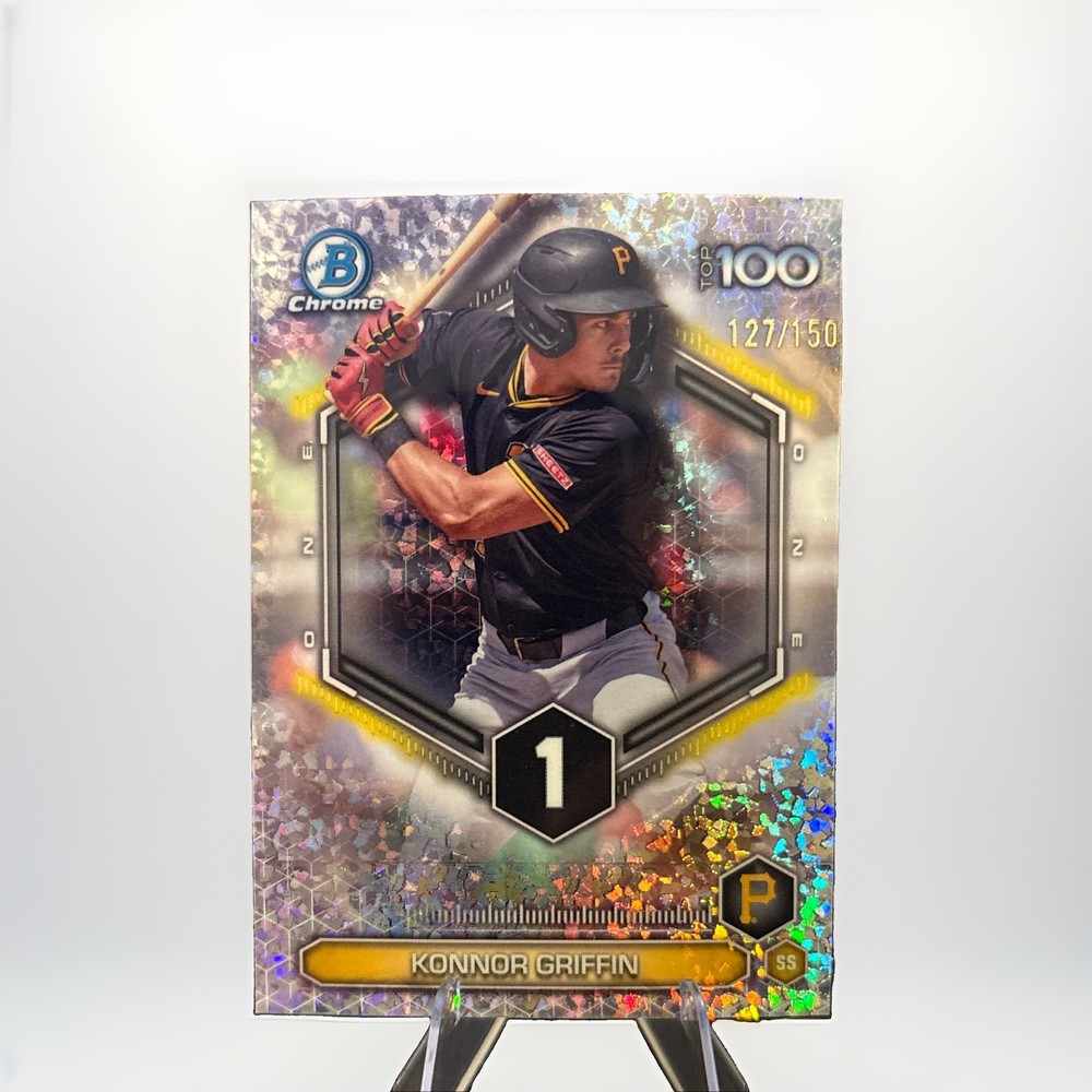 2026 Bowman Chrome MINI DIAMOND Refractor Scout&rsquo;s 100 Konnor Griffin /150 #BTP-1