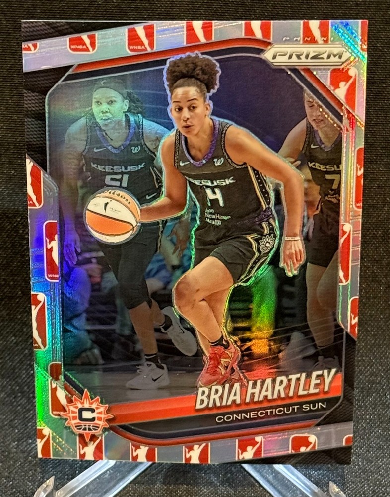 2025 Panini Prizm WNBA Bria Hartley #86 Connecticut Sun WNBA Logo Prizm
