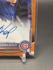 Kane Kepley 2025 Bowman Draft #CPA-KK First (1st) AUTO Orange Wave [#20/25]