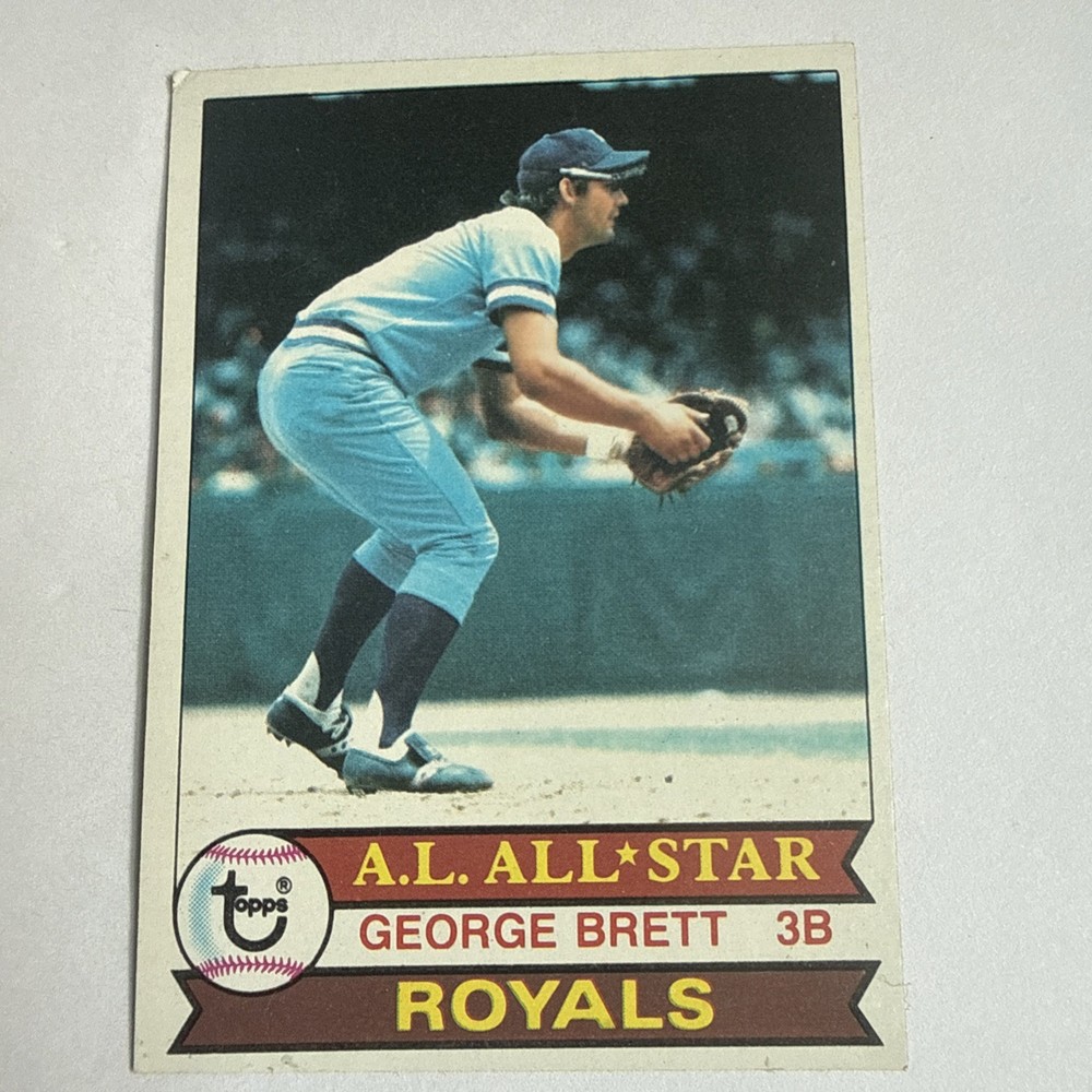 1979 Topps AL All Star HOF George Brett #330 Kansas City Royals EX Vintage