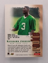 1996 Fleer Metal Precious Metal #136PM Keyshawn Johnson RC