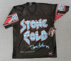 Stone Cold Steve Austin 1999 WWF Attitude Skull Jersey size XL NWT